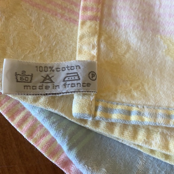 Le Jacguard Francais Placemat & Napkin set of 4 primrose birdied pour - Picture 9 of 10